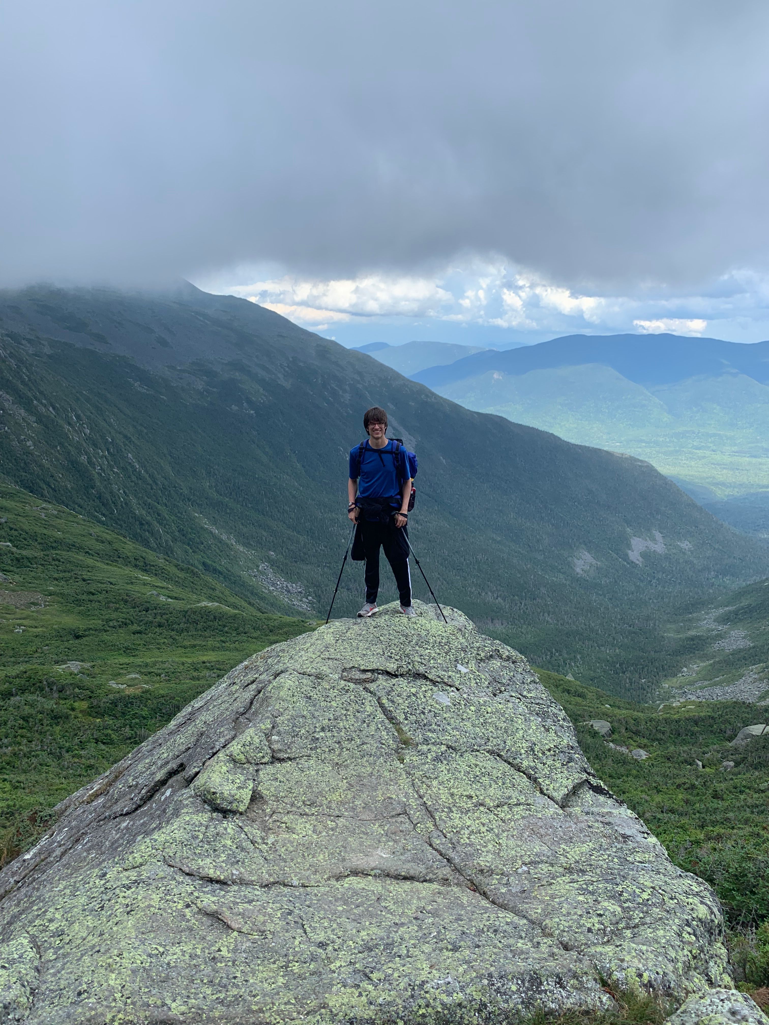 There are a lot of mountains on the Presidential Traverse, this is on one of them.